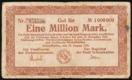 Шмалькальден., 1000000 марок (1923 г.)
