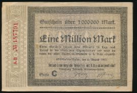 Мюльхайм-ан-дер-Рур., 1000000 марок (1923 г.)