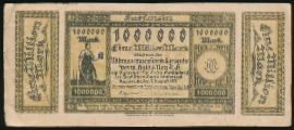 Карлсруэ., 1000000 марок (1923 г.)