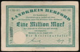 Херфорд., 1000000 марок (1923 г.)