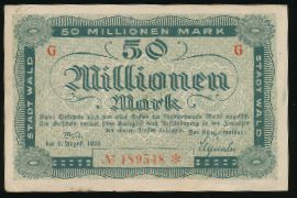 Вальд., 50000000 марок (1923 г.)