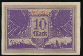 Айзенах., 10 марок (1918 г.)