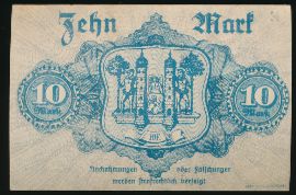 Хоф., 10 марок (1918 г.)