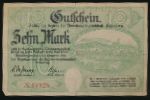 Аннаберг-Буххольц., 10 марок (1918 г.)