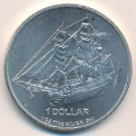Острова Кука, 1 доллар (2009–2010 г.)