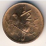 South Africa, 1/2 cent, 1970–1983