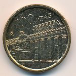 Spain, 100 pesetas, 1994