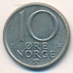 Norway, 10 ore, 1982
