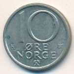 Norway, 10 ore, 1983