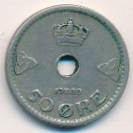 Норвегия, 50 эре (1939 г.)