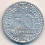 Веймарская республика, 50 пфеннигов (1922 г.)