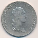 SAXONY-ALBERTINE, 1 thaler, 1807–1817