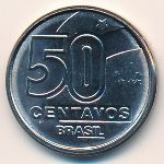 Бразилия, 50 сентаво (1989 г.)