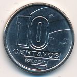 Бразилия, 10 сентаво (1989–1990 г.)