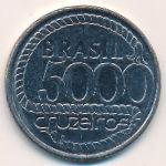 Бразилия, 5000 крузейро (1992 г.)