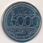 Бразилия, 5000 крузейро (1992 г.)
