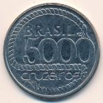 Бразилия, 5000 крузейро (1992 г.)