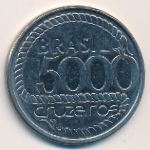 Бразилия, 5000 крузейро (1992 г.)