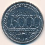 Бразилия, 5000 крузейро (1992 г.)