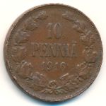 Финляндия, 10 пенни (1900–1916 г.)