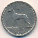 Ireland, 6 pence, 1962
