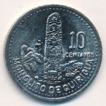 Guatemala, 10 centavos, 1991