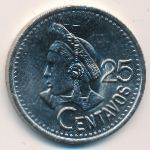 Гватемала, 25 сентаво (1991 г.)