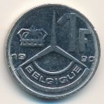Бельгия, 1 франк (1989–1991 г.)
