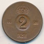 Швеция, 2 эре (1963 г.)