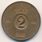 Швеция, 2 эре (1966 г.)