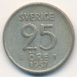 Швеция, 25 эре (1957 г.)