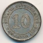 Стрейтс-Сетлментс, 10 центов (1926 г.)