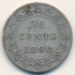 Ньюфаундленд, 20 центов (1890–1899 г.)