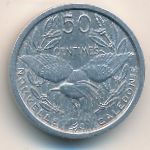 New Caledonia, 50 centimes, 1949