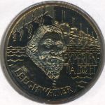 Нидерланды., 2 1/2 экю (1993 г.)