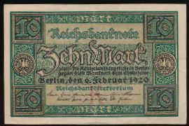 Берлин., 10 марок (1920 г.)