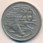 Australia, 20 cents, 1976