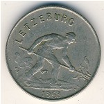 Люксембург, 1 франк (1952–1964 г.)
