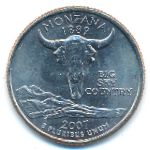 США, 1/4 доллара (2007 г.)