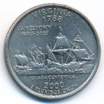 США, 1/4 доллара (2000 г.)
