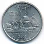 США, 1/4 доллара (2000 г.)
