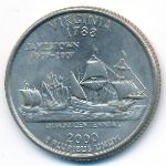США, 1/4 доллара (2000 г.)