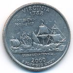 США, 1/4 доллара (2000 г.)