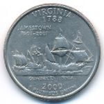 США, 1/4 доллара (2000 г.)
