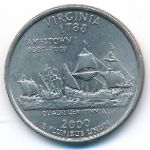 США, 1/4 доллара (2000 г.)