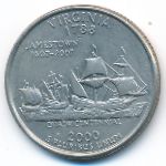 США, 1/4 доллара (2000 г.)