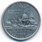 США, 1/4 доллара (2000 г.)