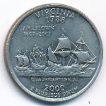 США, 1/4 доллара (2000 г.)