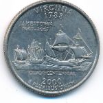 США, 1/4 доллара (2000 г.)