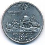 США, 1/4 доллара (2000 г.)